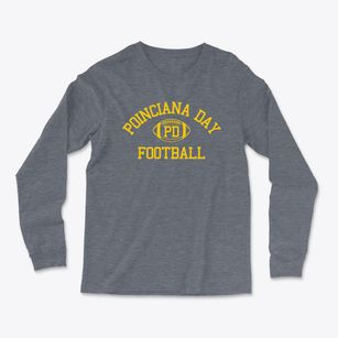 Poinciana Day School Classic Football Light Soft Long Sleeve T-Shirt
