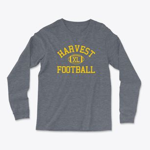 Harvest Prep Academy Classic Football Light Soft Long Sleeve T-Shirt
