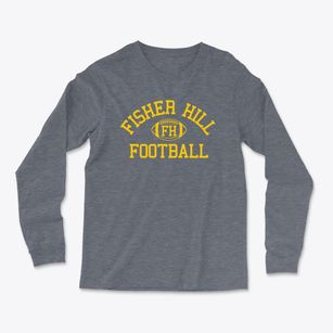 Fisher Hill School Classic Football Light Soft Long Sleeve T-Shirt