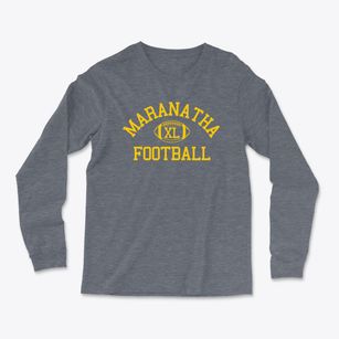 Maranatha Christian School Classic Football Light Soft Long Sleeve T-Shirt