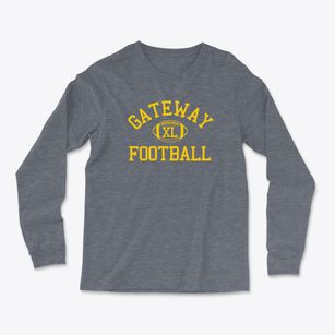 Gateway Christian School Classic Football Light Soft Long Sleeve T-Shirt