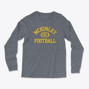 Mckinley High School Classic Football Light Soft Long Sleeve T-Shirt