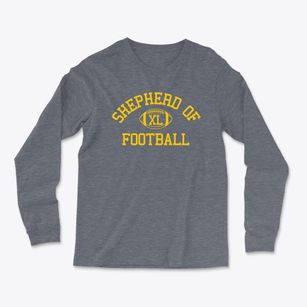 Shepherd Of The Mountains Lutheran Classic Football Light Soft Long Sleeve T-Shirt