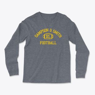 Sampson G Smith School Classic Football Light Soft Long Sleeve T-Shirt