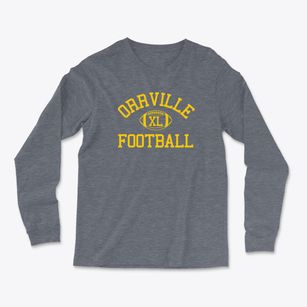 Orrville High School Classic Football Light Soft Long Sleeve T-Shirt