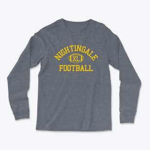 Nightingale Montessori School Classic Football Light Soft Long Sleeve T-Shirt