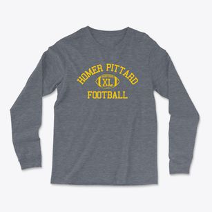 Homer Pittard Campus School Classic Football Light Soft Long Sleeve T-Shirt