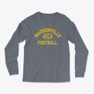 Madisonville Intermediate School Classic Football Light Soft Long Sleeve T-Shirt