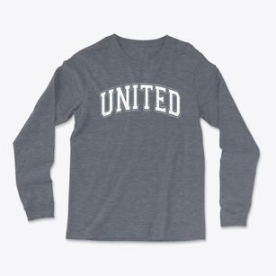 United Alternative Education Center Varsity Arch Light Soft Long Sleeve T-Shirt