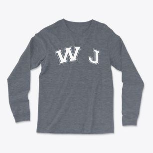 W J Christian School Varsity Arch Light Soft Long Sleeve T-Shirt