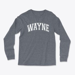 Wayne Middle School Varsity Arch Light Soft Long Sleeve T-Shirt