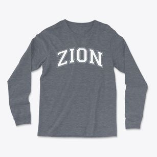 Zion Lutheran School Varsity Arch Light Soft Long Sleeve T-Shirt