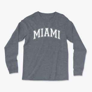 Miami Christian School Varsity Arch Light Soft Long Sleeve T-Shirt