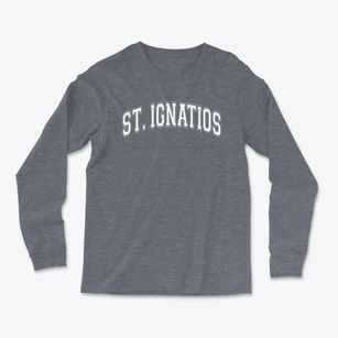 St Ignatios Of Antioch Parish Varsity Arch Light Soft Long Sleeve T-Shirt