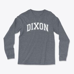 Dixon High School Varsity Arch Light Soft Long Sleeve T-Shirt