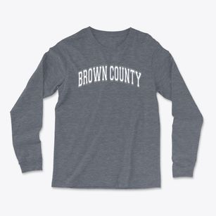 Brown County Junior High School Varsity Arch Light Soft Long Sleeve T-Shirt