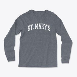 Saint Mary's Grade School Varsity Arch Light Soft Long Sleeve T-Shirt