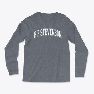 R E Stevenson Elementary School Varsity Arch Light Soft Long Sleeve T-Shirt