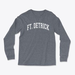 Ft. Detrick Varsity Arch Light Soft Long Sleeve T-Shirt