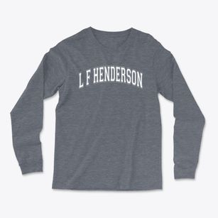 L F Henderson Intermediate School Varsity Arch Light Soft Long Sleeve T-Shirt