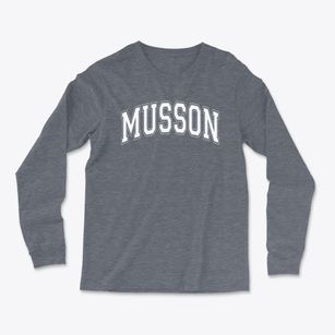 Musson Elementary School Varsity Arch Light Soft Long Sleeve T-Shirt