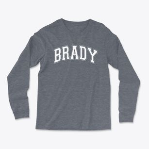 Brady Elementary School Varsity Arch Light Soft Long Sleeve T-Shirt