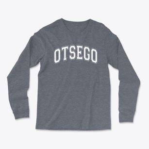 Otsego Elementary School Varsity Arch Light Soft Long Sleeve T-Shirt