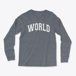 World Elementary And Small World Cds Varsity Arch Light Soft Long Sleeve T-Shirt