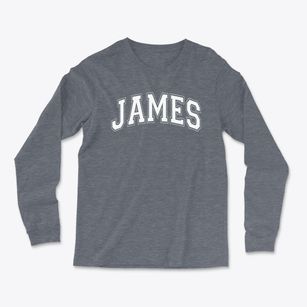 James A Garfield Elementary School Varsity Arch Light Soft Long Sleeve T-Shirt