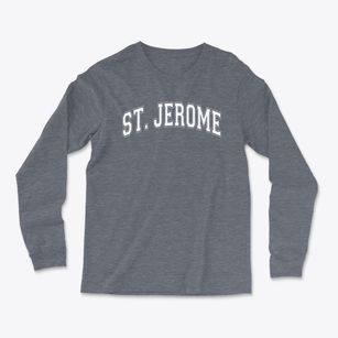 Saint Jerome School Varsity Arch Light Soft Long Sleeve T-Shirt