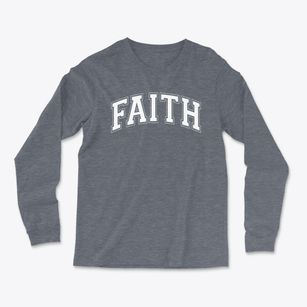 Faith Christian Academy Varsity Arch Light Soft Long Sleeve T-Shirt