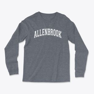 Allenbrook Elementary School Varsity Arch Light Soft Long Sleeve T-Shirt