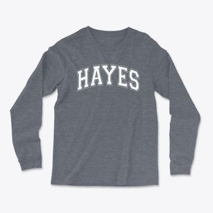 Hayes Elementary School Varsity Arch Light Soft Long Sleeve T-Shirt