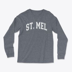 Saint Mel School Varsity Arch Light Soft Long Sleeve T-Shirt