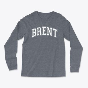Brent Elementary School Varsity Arch Light Soft Long Sleeve T-Shirt