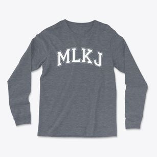 Martin Luther King Junior Elementary Varsity Arch Light Soft Long Sleeve T-Shirt