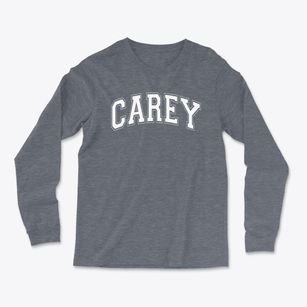 Carey Elementary School Varsity Arch Light Soft Long Sleeve T-Shirt