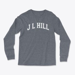 J L Hill Elementary School Varsity Arch Light Soft Long Sleeve T-Shirt