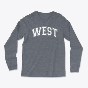 West Elementary School Varsity Arch Light Soft Long Sleeve T-Shirt