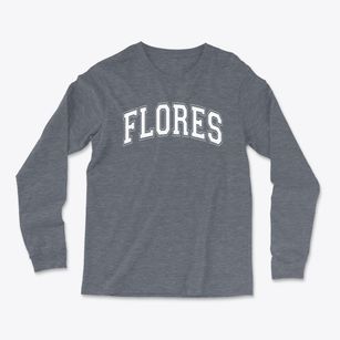 Flores Elementary School Varsity Arch Light Soft Long Sleeve T-Shirt