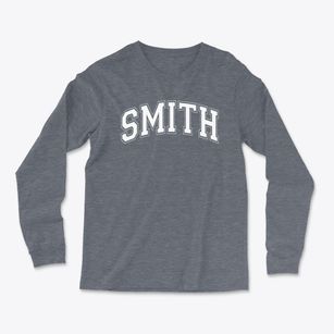 Smith Elementary School Varsity Arch Light Soft Long Sleeve T-Shirt