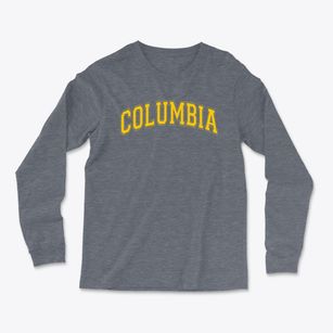 Columbia Elementary School Varsity Arch Light Soft Long Sleeve T-Shirt