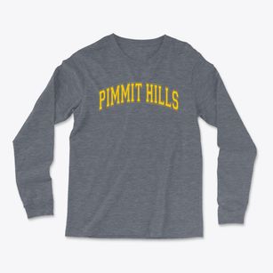 Pimmit Hills Alternative High School Varsity Arch Light Soft Long Sleeve T-Shirt