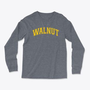 Walnut Elementary School Varsity Arch Light Soft Long Sleeve T-Shirt
