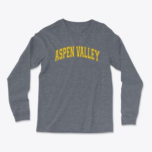 Aspen Valley High School Varsity Arch Light Soft Long Sleeve T-Shirt