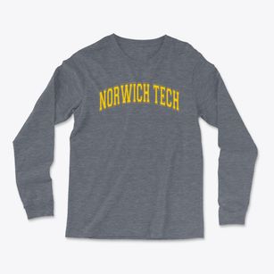 Norwich Technical High School Varsity Arch Light Soft Long Sleeve T-Shirt