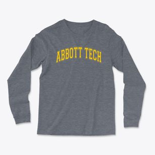Henry Abbott Technical High School Varsity Arch Light Soft Long Sleeve T-Shirt