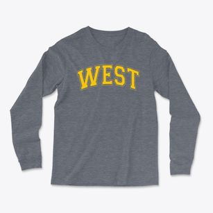 West Elementary School Varsity Arch Light Soft Long Sleeve T-Shirt