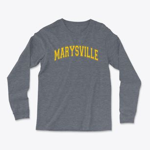 Marysville Middle School Varsity Arch Light Soft Long Sleeve T-Shirt