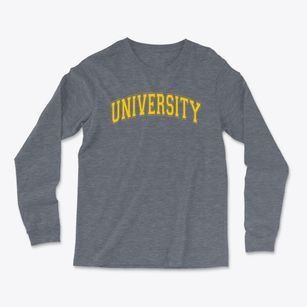 University Academy High School Varsity Arch Light Soft Long Sleeve T-Shirt